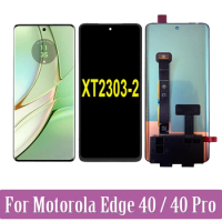 Original For Motorola Edge 40 Edge40 Pro XT2303-2 LCD Display Touch Screen Digitizer Assembly For Motorola Edge 40Pro LCD