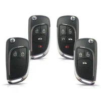 2/3/4/5 Buttons Remote Key Shell Key Fob Cover Folding Car Key Shell for Opel Vauxhall Insignia Astra Moka/Chevrolet Lova Aveo