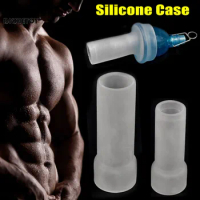 penis enlargement pump accessories Silicone Sleeves for Penis Extender Stretcher Pump vacuum Suction Cups stopper