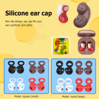 8 Pairs Soft Silicone Ear Tips For Samsung Galaxy Buds Live Wireless Earphone Buds Earbuds Cover Caps Replacement Accessories