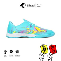 ARKAAI - Sepatu Futsal Arkaai Thunder Tosca Kuning Sol Karet Mentah Anti Selip Berdecit 43 Tosca