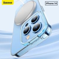 倍思Baseus iPhone14透明TPU手機殼 防摔保護鏡頭抗指紋手機保護套磨砂保護殼