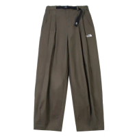 【The North Face 官方旗艦】北面UE女款灰褐色DWR防潑水休閒長褲｜8EJN21L