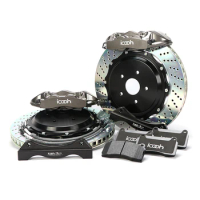 Best Design Sensitive Big 4 pots GT4 Auto Brake System 380*28 Brake Disc For Golf MK7 GTIcustom