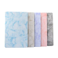 For Huawei MatePad 10 4 10.4 Case Marble Pattern Folding Stand Hard PC Back Ultra Slim Cover for Huawei MatePad Case 10.4 Shell