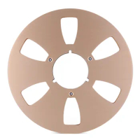 10.5 Inch Recording Tape Reel Bending-resistance 6 Hole Tape Empty Plate Wear-resistant Replacement for Studer ReVox/TEAC/BASF