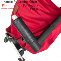 Colu Kid®1:1 Tailor-Made Xe đẩy em bé phụ kiện xử lý PU Leather bìa cho GB POCKIT tất cả các thành phố và cybex libelle