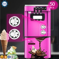 High Quality ice cream maker,ice cream machine,three color ice cream maker for sale