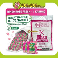 RINSO Anti Noda Molto Detergen Bubuk – GROSIR KARTON isi 126 Sachet 40g (Deterjen Bubuk Konsentrat d