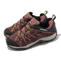【MERRELL】登山鞋 Alverstone 2 GTX 女鞋 珊瑚紅 黑 防水 越野 戶外 郊山(ML037548)