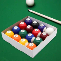 16Pcs Billiard Ball Set Table Accessory Pool Table Children Billiard Ball Toy for Desktop Sports Games Recreation Bars Indoor