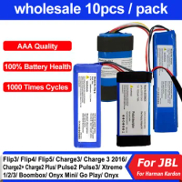 2024 Battery For JBL Flip Charge Xtreme 1 2 3 4 5 For Harman Kardon Onyx Mini Go Play Speaker Bateria Xtreme1 Xtreme2 Charge3