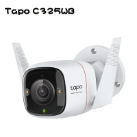 【加購SD卡超優惠】TP-Link Tapo C325WB 2KQHD AI智慧偵測 戶外安全防護 Wi-Fi攝影機