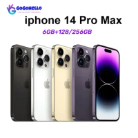 95% New Original iPhone 14 Pro Max 5G 6.7" eSIM 128/256/GB ROM 6GB RAM Genuine Retina OLED Face ID NFC A15 14ProMax US Version