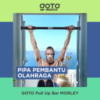 Goto Living Goto Morley Alat Fitness Pull Up Bar Gym Dinding Pintu Olahraga Rumah