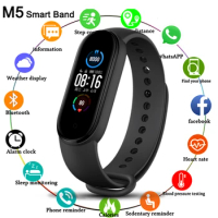 M5 Smart Band Waterproof Sport Watches Smart Watch Men Woman Blood Pressure Heart Rate Monitor Fitness Bracelet For Android IOS