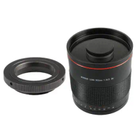JINTU 900mm f/8.0 MF Manual Focus Camera Telephoto Lens For Canon 80D 90D Rebel T3i T4i T5 T5i T6 T7 T6i T6s T7i SL1 SL2 60D 70D