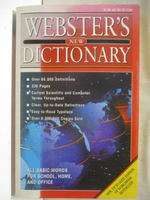 【書寶二手書T1／字典_M78】Websters New Dictionary