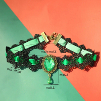 Lace Necklace gothic Chocker Collar Black Necklace
