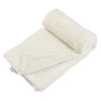 Chăn bông 2 lớp siêu mềm hình ngôi sao Animo B2411_NK001 (75x100cm,Kem)