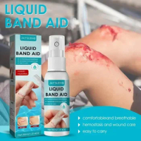 Sdotter New 30ml Liquid Bandage Spray Waterproof Liquid Sprayer For All Skin Areas Waterproof Wound Healing Gel Liquid Hemostati