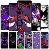 Phone Case for Samsung Galaxy A52 A32 A12 A53 A21s A22 5G A51 A33 A70 A72 A50 A41 A31 A13 Fundas Cover Pokemon Cool Gengar