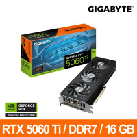 技嘉GIGABYTE GeForce RTX 5060 Ti EAGLE MAX OC 16G 顯示卡 RTX5060Ti