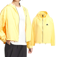 Adidas Tech UPF HD JKT 女款 黃色 連帽 風衣 運動 訓練 輕盈 簡約 舒適 外套 IM8836