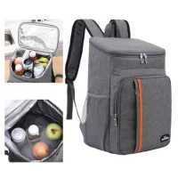 Large Capacity Insulated Thickened Ice Picnic Bag Keep Warm Thermal Backpack Cooler Bag Thermal Insulated Cooler Box Lunch Bags