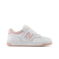 【NEW BALANCE】NB 運動鞋 童鞋 中童 兒童 魔鬼氈 白粉 PHB480SP-W楦