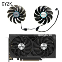 New For GIGABYTE GeForce RTX4060 4060ti 8GB WINDFORCE OC Graphics Card Replacement Fan T129215SU