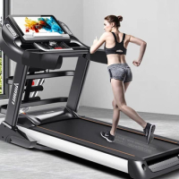 Exercise Running Machine Big Screen Commercial Home Sports Gym Fitness Center Equipment Foldable Electric Walking Treadmill