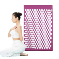 Yoga Acupressure Mat,Cushion Pad for Neck Back Foot Massage,Pain Stress Relief