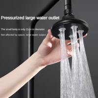High Pressure Mini Rainshower Water Flow Rainfall Shower Head Water- Saving Shower Bathroom Accessories Showerhead Bathroom Set
