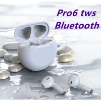 Air Pro6 Bluetooth Headphones Tws Earphone Bluetooth Wireless Bluetooth Headset Pods Earbus Wireless Headphones Pro 6 Earbuds