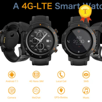 4G LTE Android 7.1 Smart Watch support 2MP Camera Heart Rate WiFi GPS sport Smartwatch Men Women Fitness Tracker PK KW99 Z30