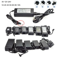 Lighting transformer DC5V 12V 24V AC 110V 220V switching power supply 1A 2A 3A 5A 6A 8A 10A LED power adapter for CCTV LED lamp