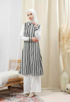 EPC Eddy P Chandra EPC Tunik Zoey - Black Stripe