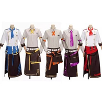 COSMART Ensemble Stars NIJISANJI Luxiem Luca Mysta Shu Ike Vox Game Suit Cosplay Costume Halloween Party Role Play Outfit