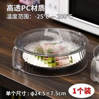 ^微波爐防油罩耐高溫防濺蓋廚房熱菜罩微波爐加熱保溫罩多層可疊&