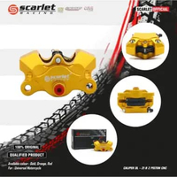 Scarlet Racing - Caliper Kaliper Cakram Motor DL21B 2 Piston Gold