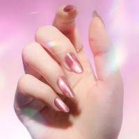 Genish Manicure - 【貓眼磁石】MG02 Orphic 神秘魅影粉 60秒速乾指甲油(附送磁石棒)(日本直送平行進口商品)