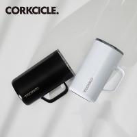 美國CORKCICLE Classic系列三層真空咖啡杯650ml-(白/黑)