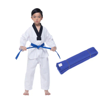 1PC 200cm Taekwondo ITF Belt warna tali pinggang seni bela diri Karate Judo aksesori seragam kualiti
