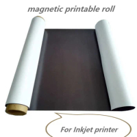Inkjet Printable Magnetic Vinyl Roll Aoli Flexible Super Strong Neodymium Rubber Magnet Roll for Advertising For Inkjet Printer