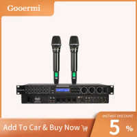 Gooermi FX10 DSP Audio Processor Karaoke Digital Effect Audio Processor With Digital Display Reverb Volume Adjustment