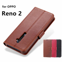 AZNS Case for OPPO Reno 2 Reno2 F Z PU Leather Cover Card Holder Wallet Case fundas coque