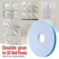Double glue Self-adhesive 3D Wall Panel 3D wall sticker decorative living room wallpaper mural waterproof bathroom kitchen