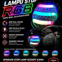 JPA Stoplamp / Lampu Stop RGB Scoopy (2020-2024) Clear