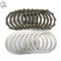 ACZ Motorcycle Clutch Friction Plates Paper-Based Frictions With Steel Plates For YAMAHA FZ400 FZ 400 (1997) Clutch Lining